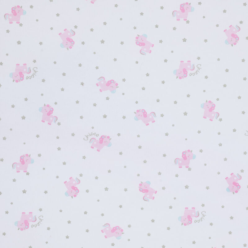Girls White Applique Blanket image number 3